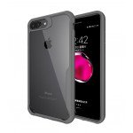 Wholesale Apple iPhone 8 Plus / 7 Plus TPU Armor Defense Case (Gray)